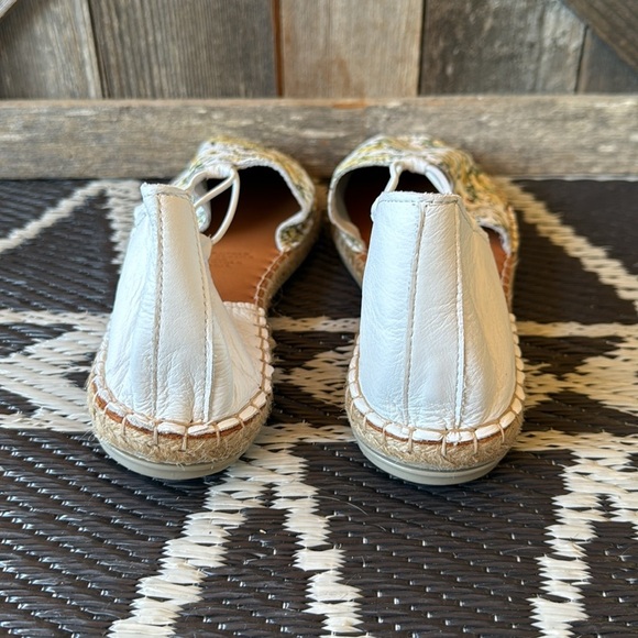 * NWOT* Mago| Floral Leather Espadrilles - Picture 5 of 9